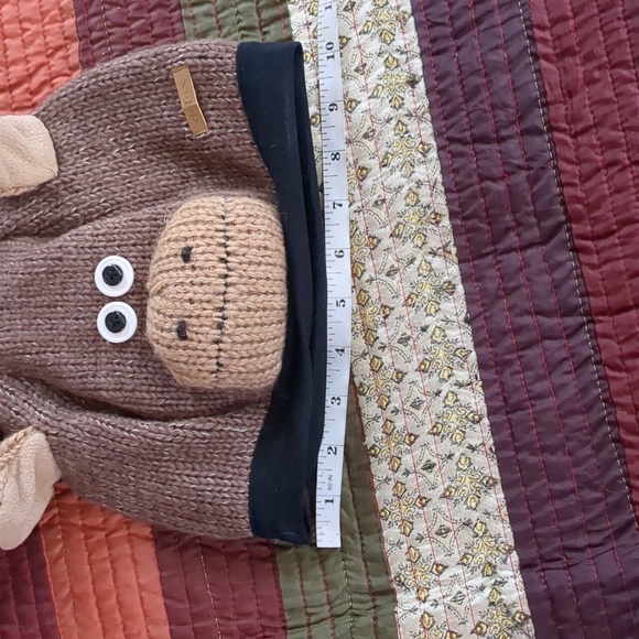deLux* knitwits MOOSE beanie cap NWT. - Picture 9 of 12